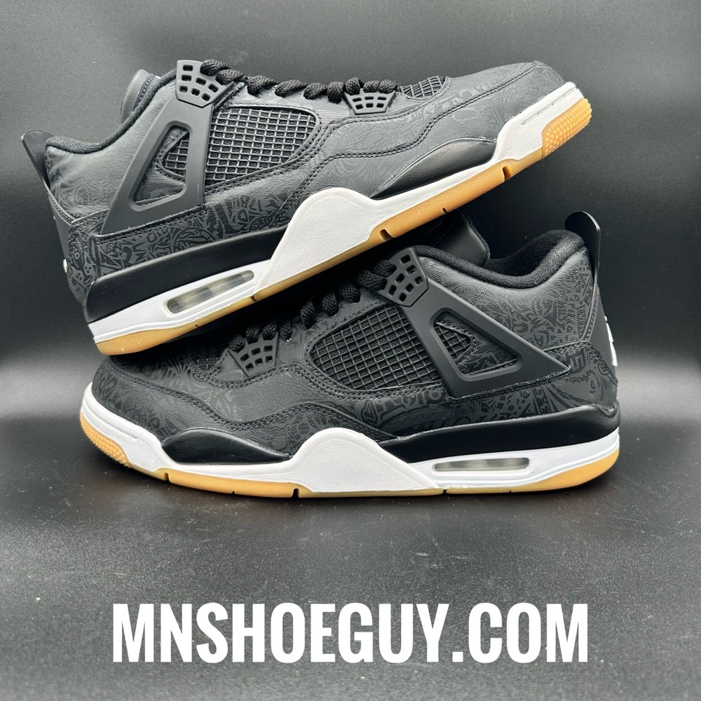 Jordan 4 Retro “Black Laser” men’s size 12
